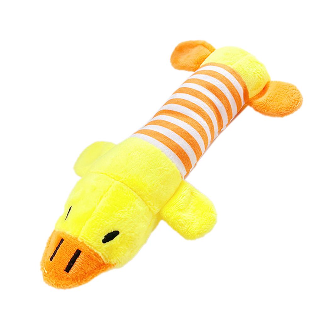 Мягкие игрушки для собак, прямоугольные летающие утки, интерактивные, забавные, симпатичные, устойчивые к укусам, мягкие, плюшевые, для жевания домашних животных