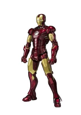 TAMASHII NATIONS Железный человек Марк 3 155 мм подвижная фигурка SHFiguarts приблизительно. АБС и ПВХ и литье под давлением