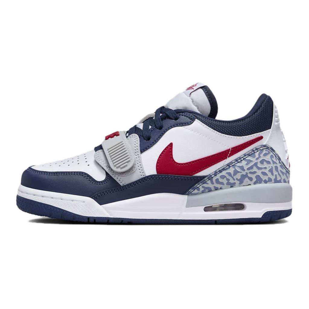 Air Jordan Legacy 312 Low GS Midnight Navy Varsity Red Kids Sneakers White Wolf-Grey CD9054-164