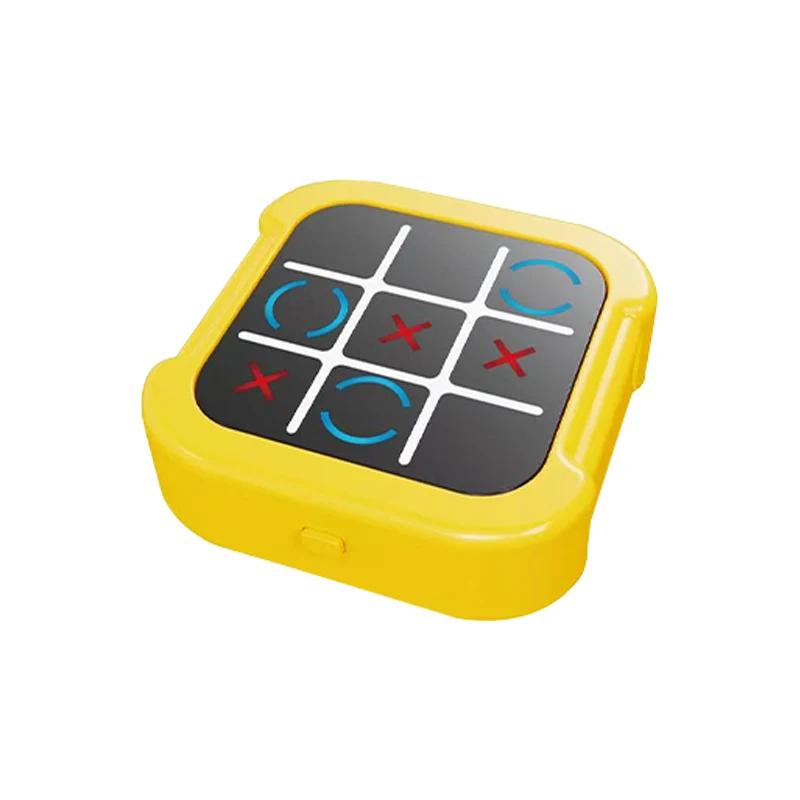 Electronic Chessboard Tic Tac Toe Multifunctional Children's Education Strategy Toy Parent-Child Fun Interactive Brain Game