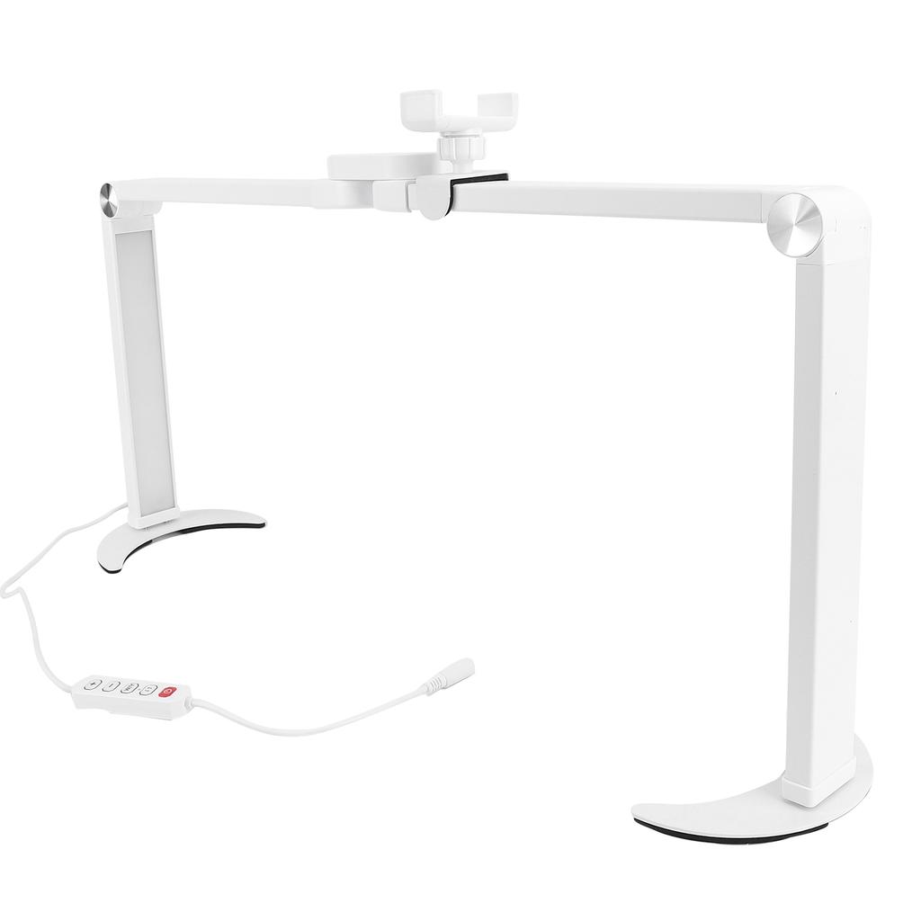 Складная лампа для маникюра Nail Tech Lamp 3200K to 5600K с регулировкой яркости LED 2000LM 35W Настольная лампа для маникюра и наращивания ресниц