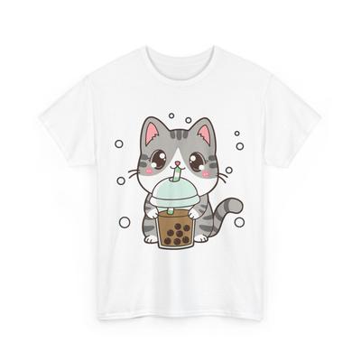 Рубашка с котенком, Кавайный кот, Любителям японской культуры, Китти, Милая рубашка