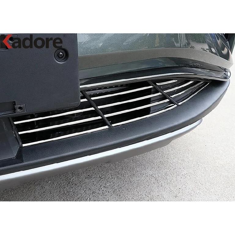Для Hyundai Tucson NX4 2024 Нержавеющая сталь Автомобильная передняя нижняя решетка Защитные накладки на решетку Полоски гоночной решетки Аксессуары