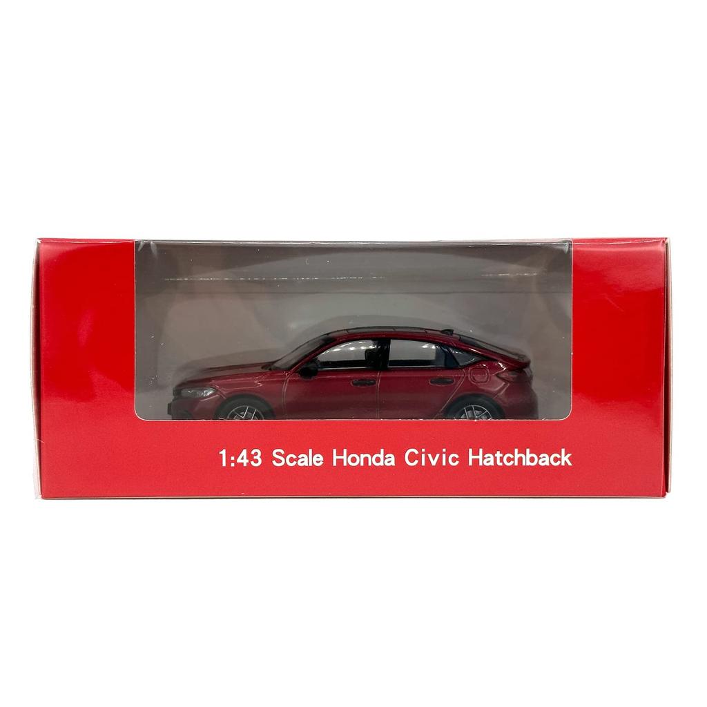 Модель мини-автомобиля Paudi Honda Civic Honda Civic 2022, литая под давлением модель автомобиля, красный цвет 1/43