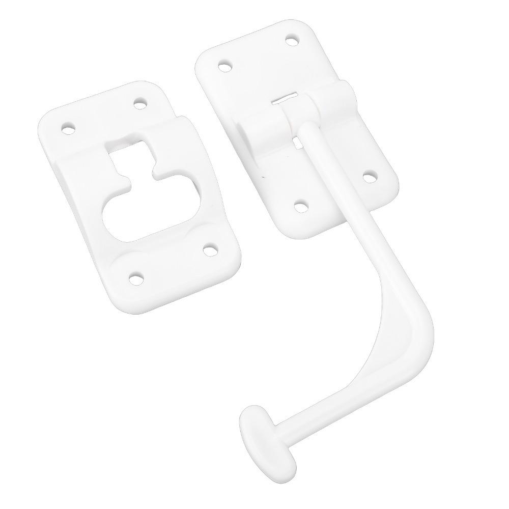 90 Degree Catch Latch T Style Door Catch With Screws Camping Trailer Door Holder For RV