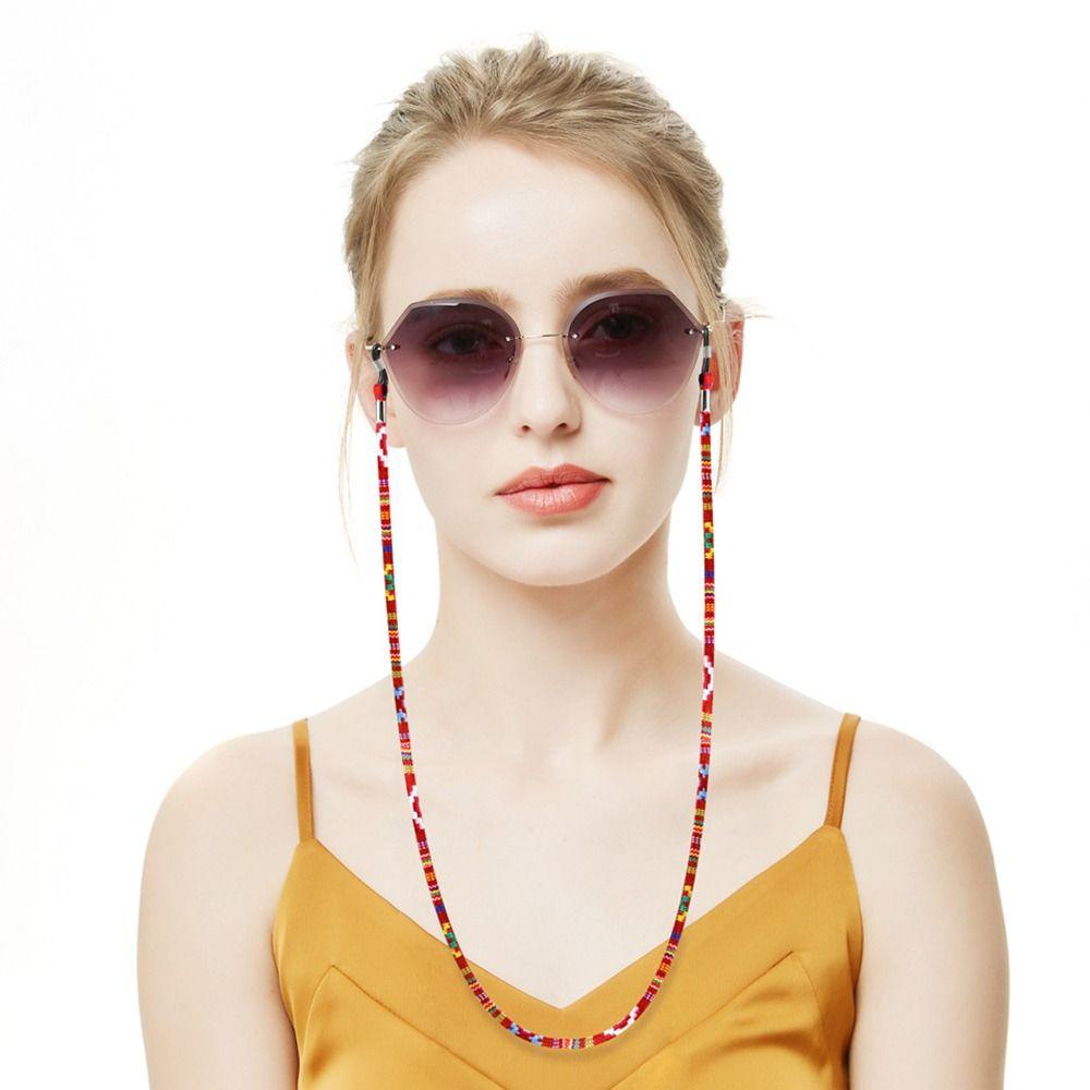 3pcs Universal Glasses Chain Retro Sunglasses Lanyard Useful Glasses Necklace Glasses Accessories
