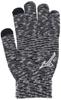 Mizuno Training Wear Knit Touchscreen Free Size Gloves, Compatible, 32JYA504, Black,