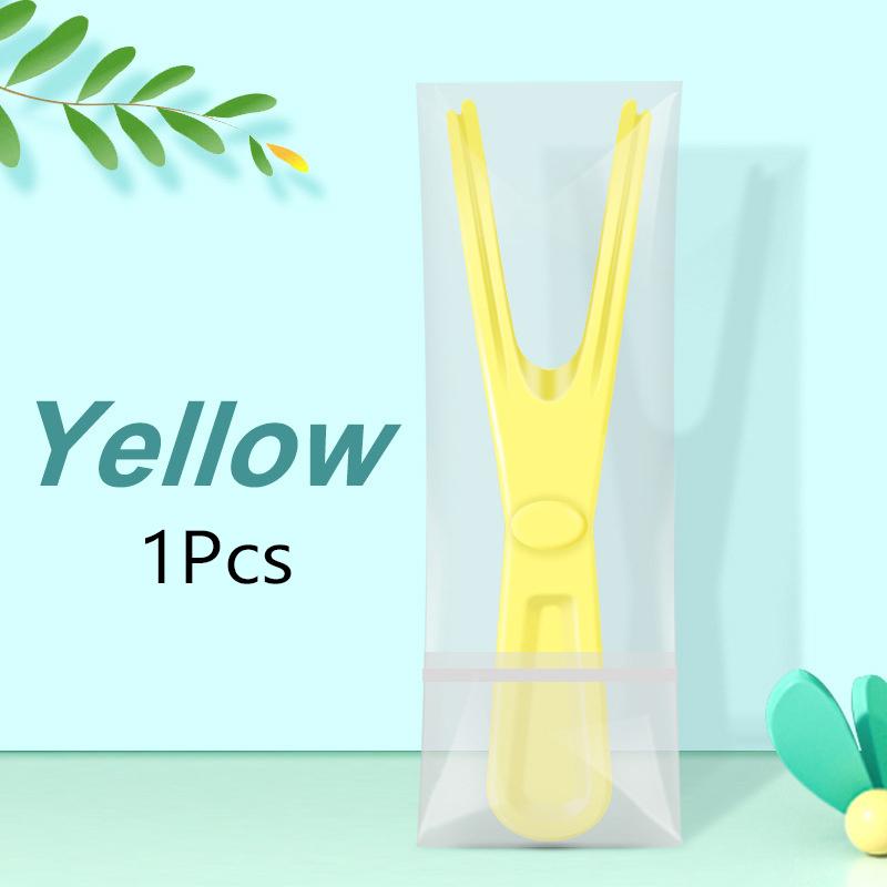 1/5 шт. Y-образная пластиковая стойка для зубной нити, многоразовый держатель для зубочисток, инструмент для чистки зубов без зубной нити, гигиена полости рта, зубочистка