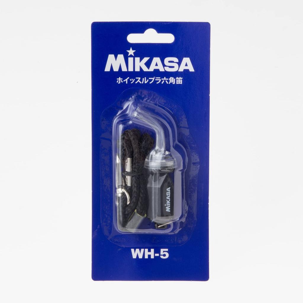 Свисток MIKASA Пластиковый Шестигранный Черный WH-5 BK