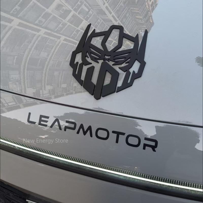 Для Leapmotor B10 B01 C01 C10 C11 C16 3D Индивидуальный дизайн Деформированный Механический Логотип Автомобиля Модификация Аксессуары