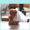 Capybara Cute Wedding With Rose Mesh Headwear Plush Fill Toy Pendant Keychain