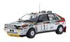 Kyosho Original Lancia Delta HF 4WD Targa Florio Team Lancia Totip Completed Product 1/18 1987#1
