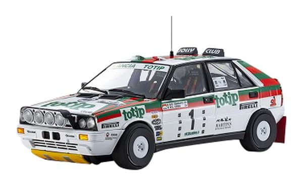 Kyosho Original Lancia Delta HF 4WD Targa Florio Team Lancia Totip Completed Product 1/18 1987#1