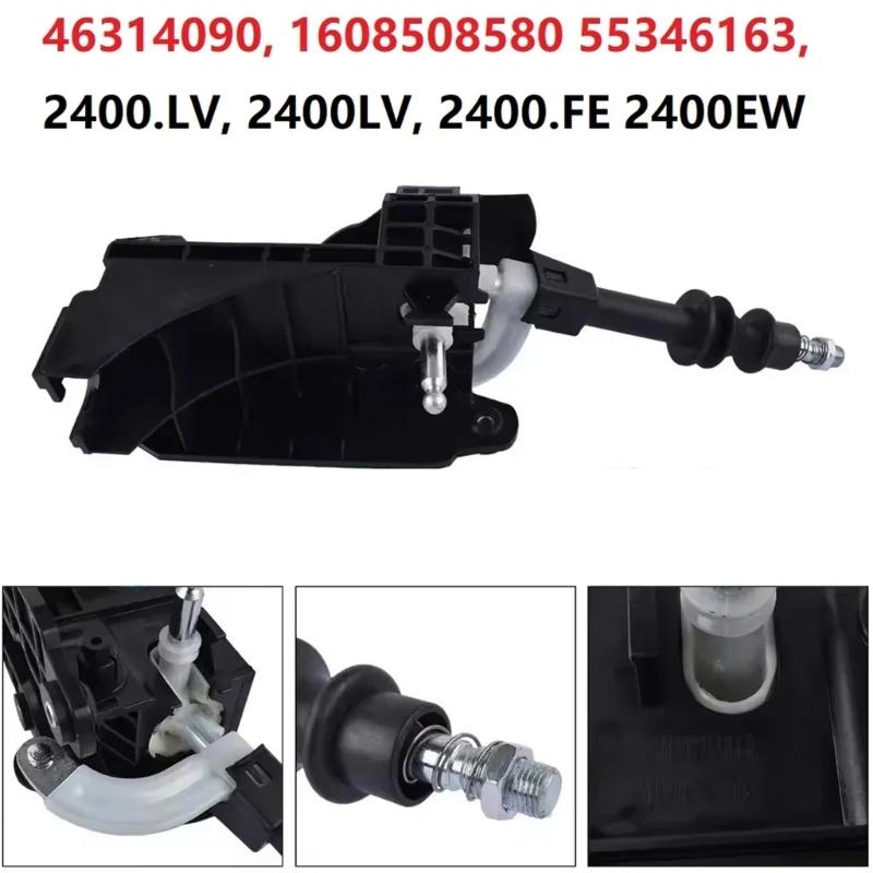 Автомобильный рычаг переключения передач с защитой от скольжения Оптимизированные характеристики Термостойкий материал 46314090 1608508580 55346163 55348961