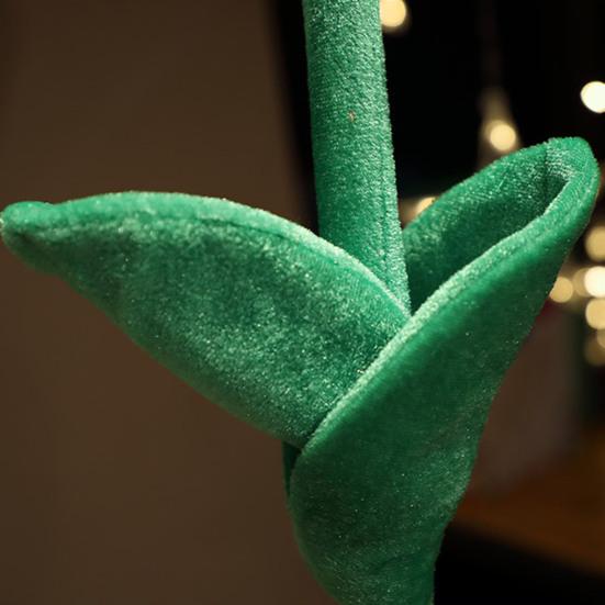 85см/100см Имитация Розы Реалистичный Мягкий Плюшевый Цветок Исцеляющий Снимающий Стресс Безопасный Никогда Не Увядающий Букет Домашний Декор