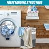 Laundry Basket Large Capacity Foldable Dirty Clothes Storage Basket Portable Waterproof Bathroom Clothes Organizer Bag