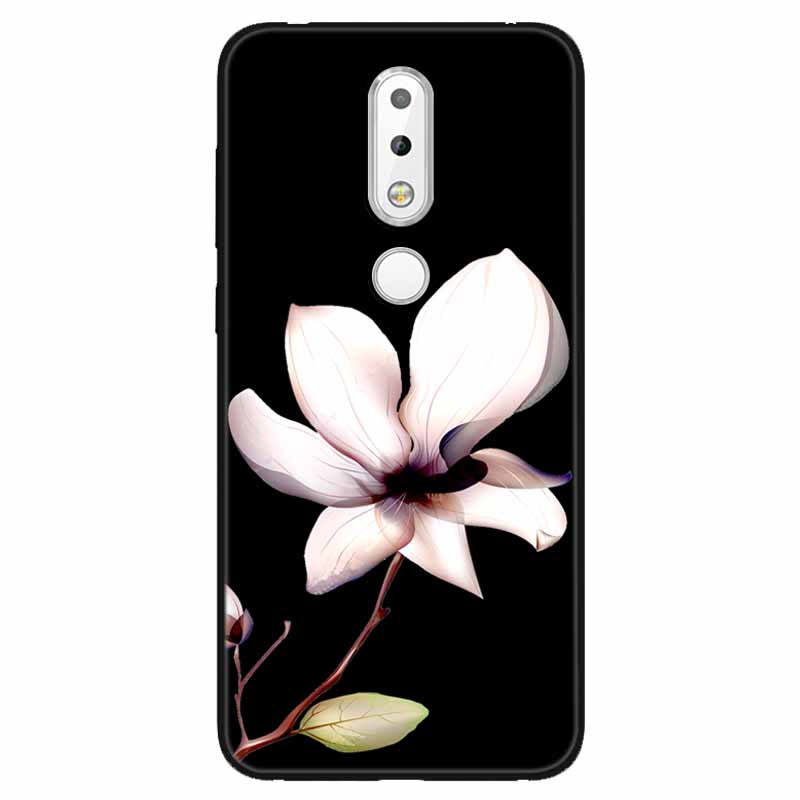 Для Nokia 6.1 Plus Чехол Мягкий Силикон Мультфильм Модный ТПУ Чехлы для Телефона для Nokia X6 Обложка 6.1Plus Милый для NokiaX6 Лев Волк