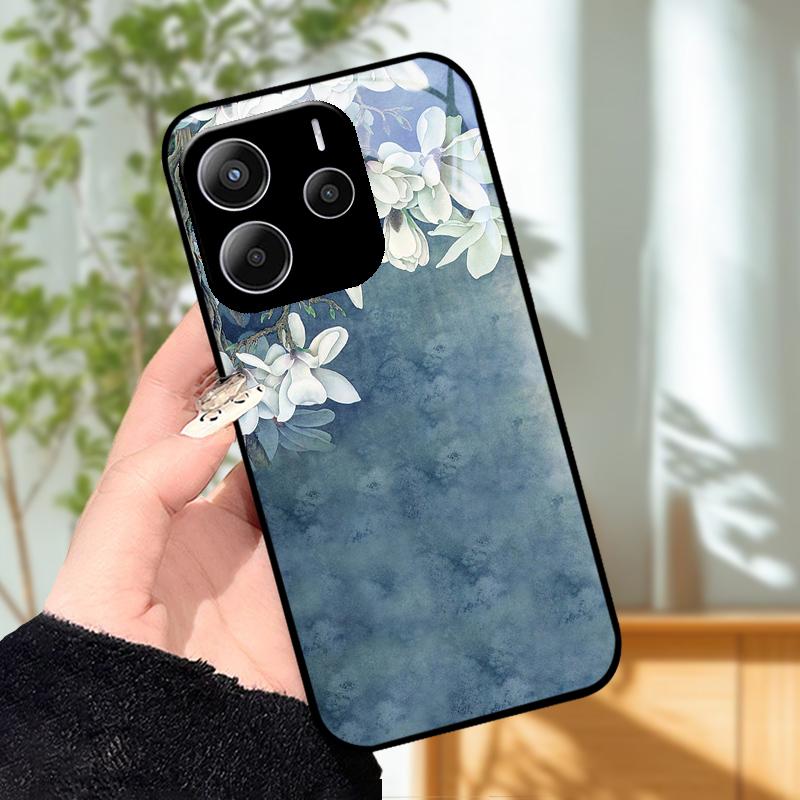 Стеклянный Чехол Для Телефона Для Redmi Note 14 Pro 4G 5G Закаленное Стекло Чехол Для Телефона Для Redmi Note14 Pro+ Funda 14Pro Plus 5G Защитные Чехлы