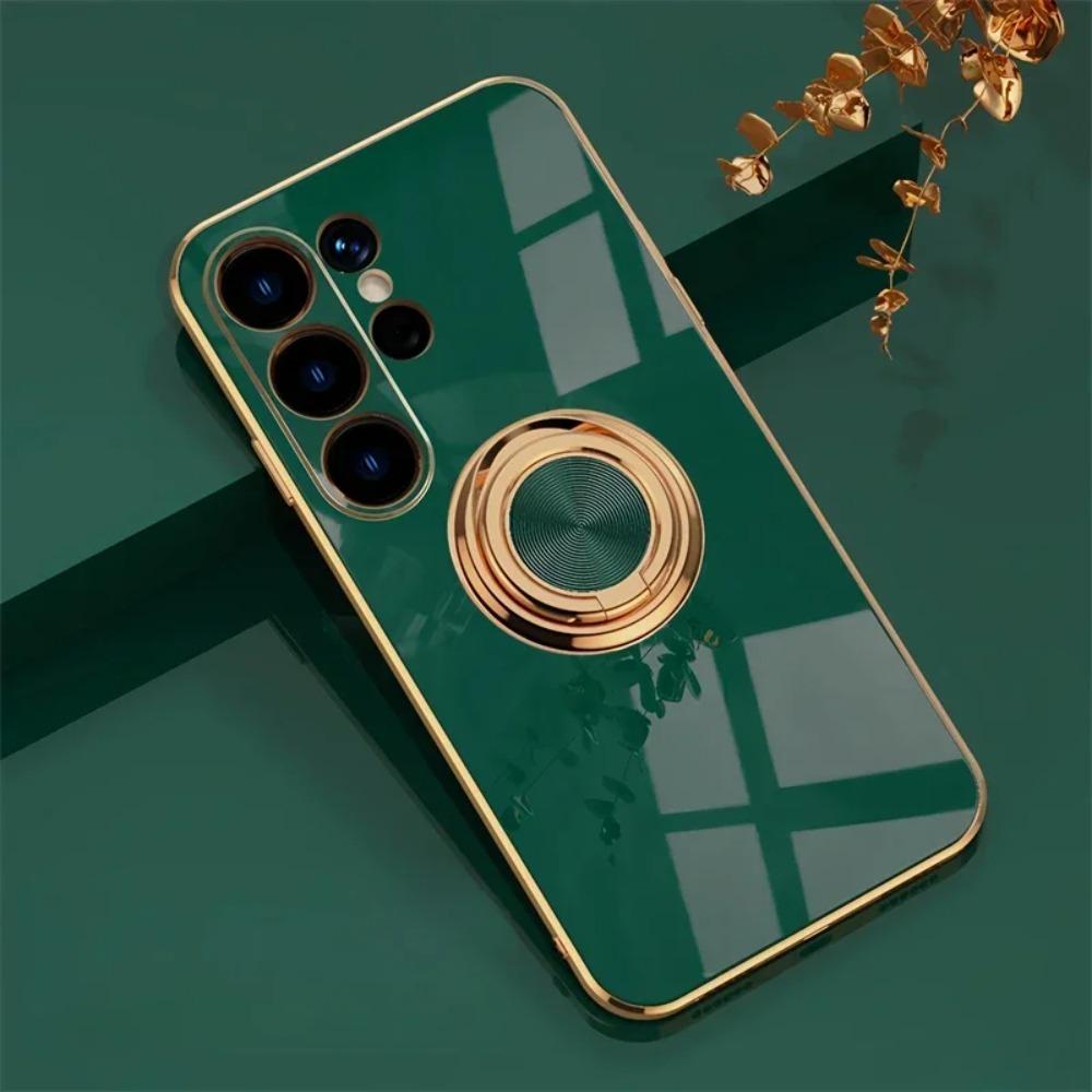 360° Вращающийся Магнитный Держатель-Кольцо Чехол Для Samsung Galaxy S26 S25 Edge S24 S23 FE Plus Ultra Защита от падения