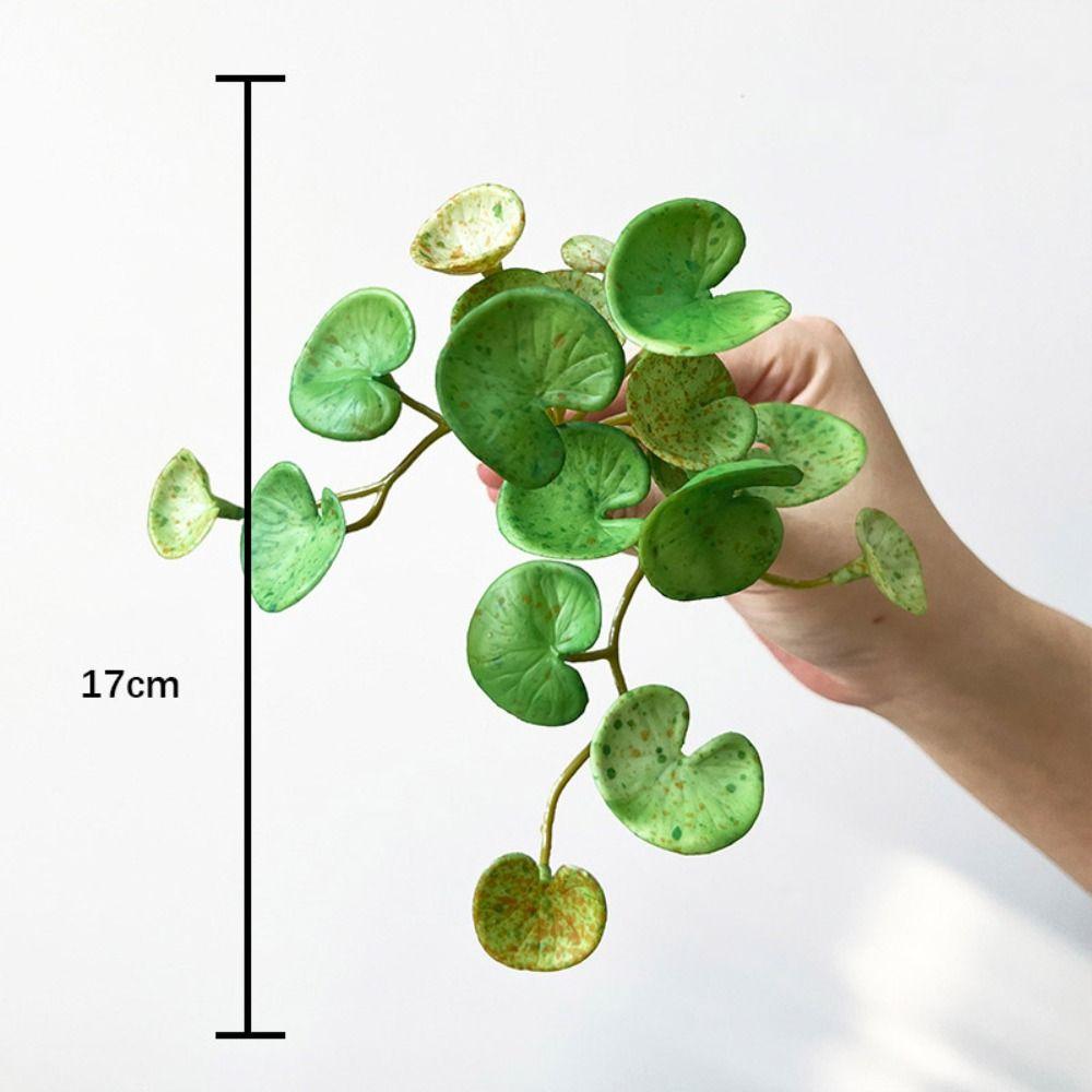 Мягкий Клей Суккуленты Листья Зеленый Симуляция Бонсай НОВОЕ Искусственное Растение Дом Офис