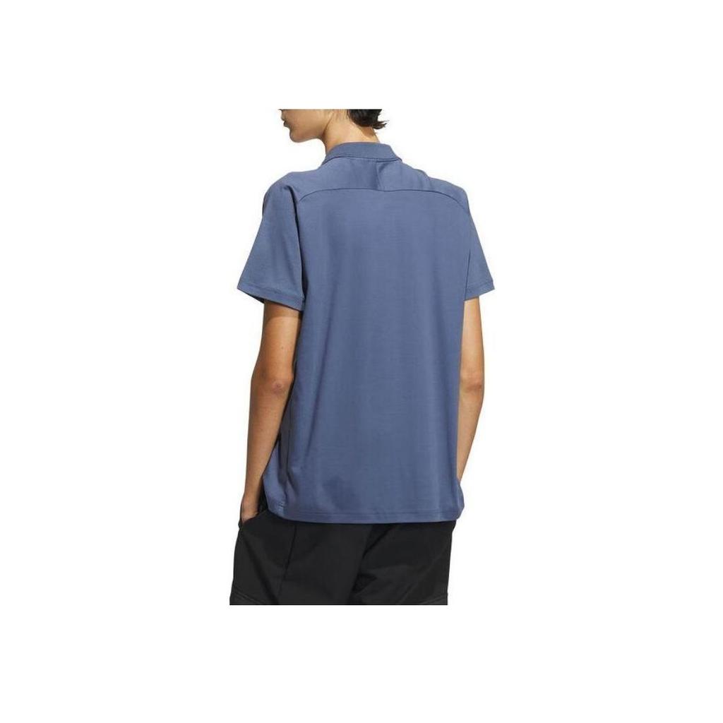 Adidas Повседневная рубашка поло с логотипом Sports Training, мужские топы, темно-синие IT3935