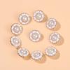 10 шт. Пластиковые швейные пуговицы DIY Декор Рукоделие Швейные аксессуары Жемчужные пуговицы Пуговицы для рубашки