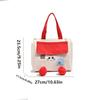 Insulated Ice Pack Lunch Handbag Handheld Thermal Lunch Pouch Insulated Tote Bag  Travel