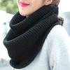 Elegant Thick Winter Scarf for Women - Windproof, Breathable, Infinite Loop Neck Warmer with Soft Style Texture.Machine Washable