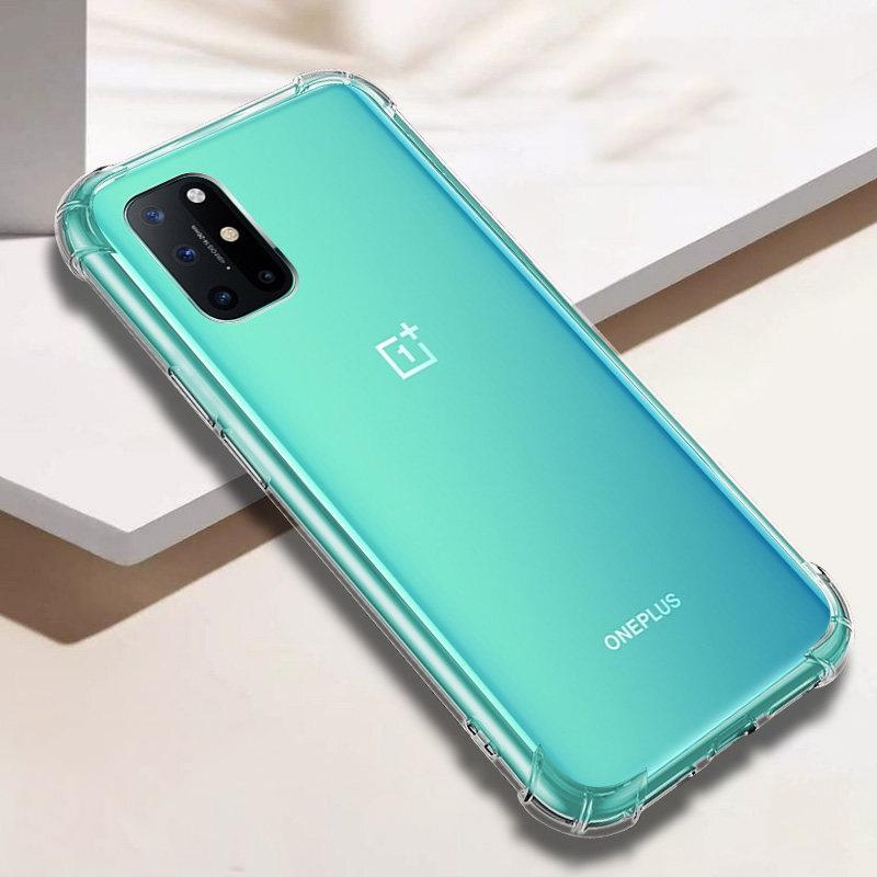 Противоударный прозрачный чехол из мягкого ТПУ для OnePlus 12-7T Pro RT