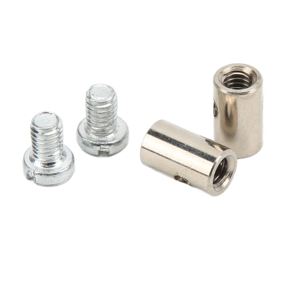Solderless Design Solderless Cable Nipple Metal Construction Throttle Choke End For Bicycle
