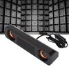 Проводная колонка Проводная колонка HiFi Стерео Сабвуфер Питание от USB 3,5-мм штекер Портативная Настольная Длинная колонка для ТВ Компьютера