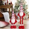 Large Santa Claus Retractable Doll Red Merry Christmas Decoration  New Year Supplies