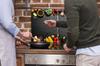2x GLASS PROTECTIVE PLATE FOR STOVE 40x52 KITCHEN