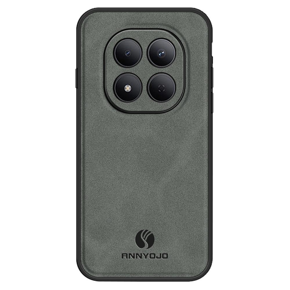 ANNYOJO For Xiaomi Redmi Note 15 Pro 5G (Global) Case PU Leather + PC + TPU Anti Drop Phone Back Cover