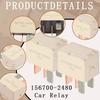 1 шт. Реле 156700-2480 4-контактное Реле муфты компрессора автомобильное