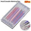 40 шт. Тканевая швейная высокотемпературная исчезающая стержневая ручка-маркер Кожаная одежда Нанесение штрихов для резки