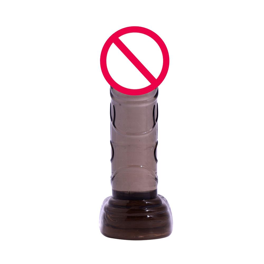 Реалистичный фаллоимитатор TPE, 4,5 дюйма, реалистичный, с огромным фаллоимитатором на присоске