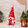 Christmas Faceless Gnome Dolls Nordic Style Forest Ornaments Festive Party Props for Window Display & Home Decor