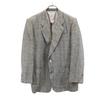 Linen Tailored Jacket R48-45 Gray Men's Used