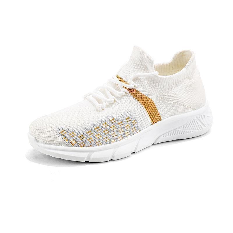 Весна и осень Новые повседневные туфли Женская обувь Flyknit Легкие и дышащие женские кроссовки Женская спортивная обувь