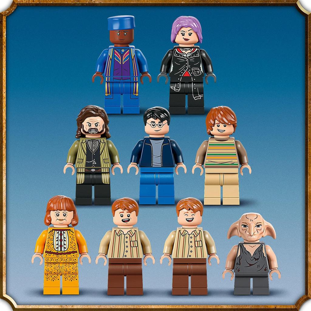 LEGO Harry Potter Grimmauld Place 12 76408 Toy Block Present Fantasy City Building Boys Girls 8 Years Old and Up