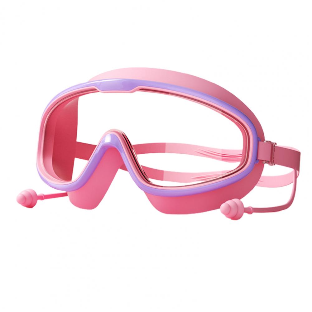 Детские плавательные очки, большие плавательные очки с защитой от запотевания, очки для бассейна для детей 3-16 лет