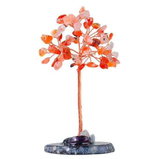 Красивый Настольный Орнамент Дерева. Полупрозрачный Изысканный Украшение Офиса.