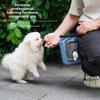 Hands-Free Pet Training Waist Bag Adjustable Strap Multi-Pocket Poo Bag Holder Waterproof Pet Snack Container for Dog Training