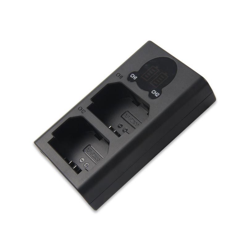 Двойное USB Type-C зарядное устройство FZ100 для ILCE-9, A7m3, A7r3, A9, 7RM3 с дисплеем уровня заряда батареи