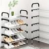 4/5/6/7-ярусная полка для обуви Органайзер для обуви Обувница Коробка для обуви Полка для обуви Полки для растений Металлический шкаф Органайзер для обуви Шкафы Пространство