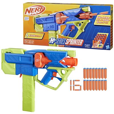 Электрический бластер Nerf N Series Sprinter с 16 патронами N1, игра для детей в помещении и на улице, возраст 8+, F8625, оригинал