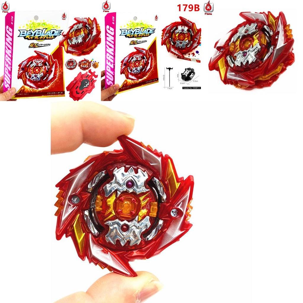 Beyblade Burst B-179 Superking Death Solomon Ограниченная серия Боевой гироскоп Игрушка с пусковым устройством для взрослых и детей