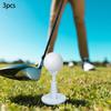 3Pcs Adjustable Golf Tees Ball Holders Reusable Gift Equipment Driving Range Unbreakable