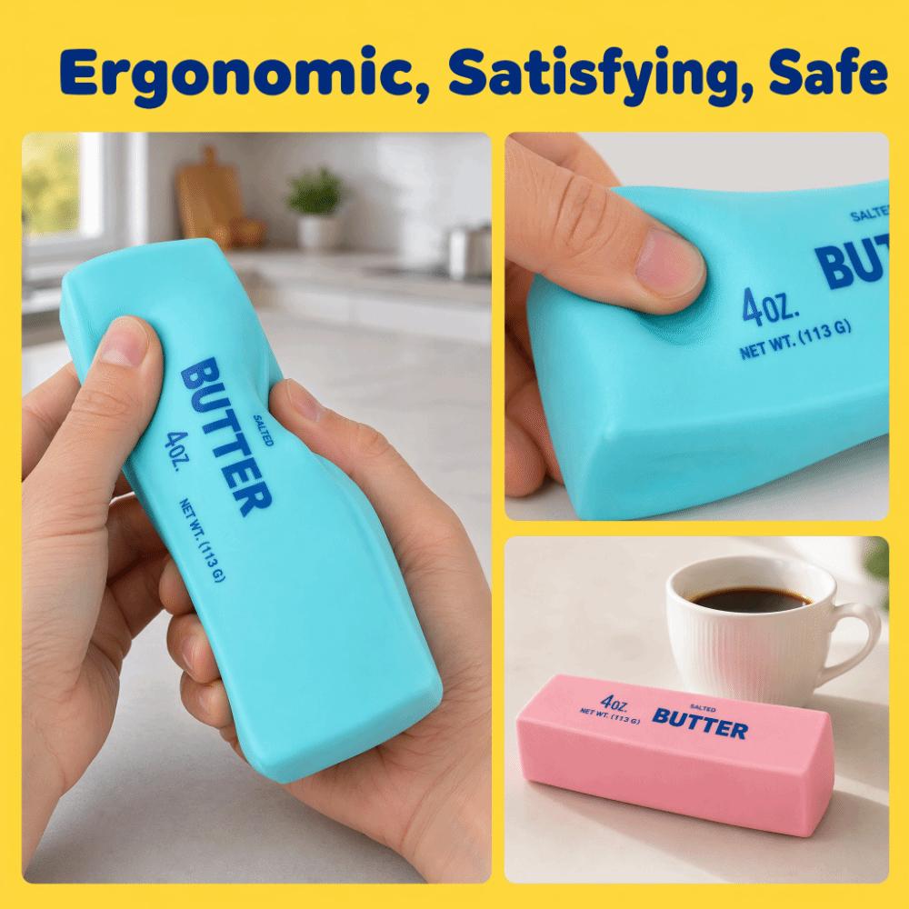 Super Soft Butter Stick Squeezing Toy Creative Realistic Butter Sticks Children's Gifts